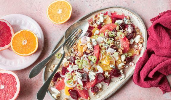 Salat aus Rote Beete